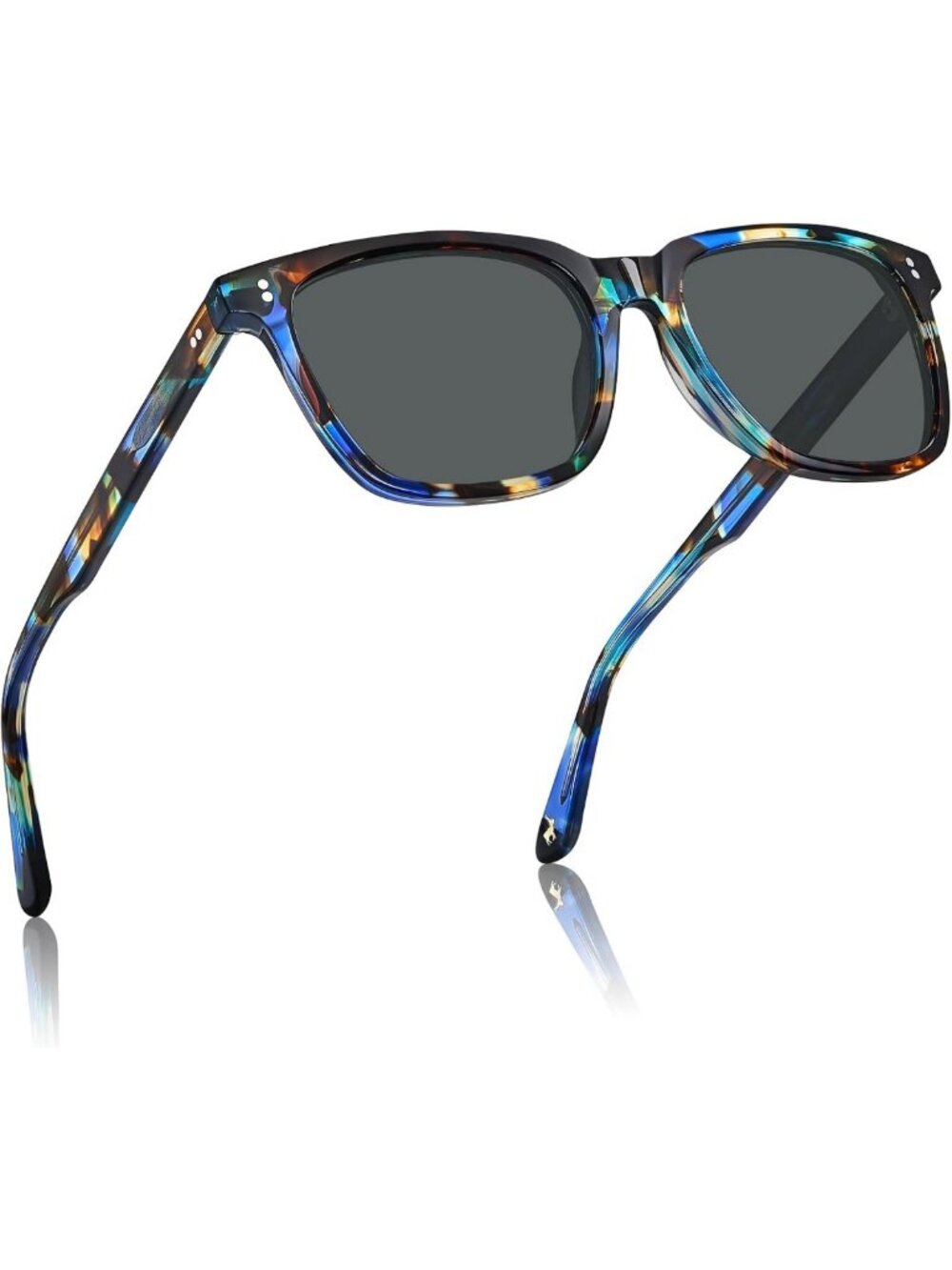 Stylish Polarized Sunglasses for Women - UV400 Protection, Acetate Frame, CA5354